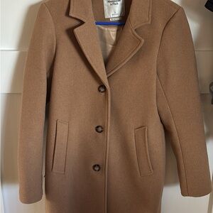 Abercrombie & Fitch Women's Camel Trench Coat
